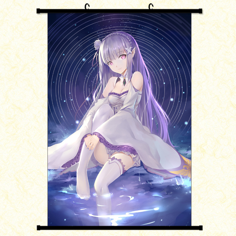 Re Zero Kara Hajimeru Isekai Seikatsu anime wallscroll 60*90cm