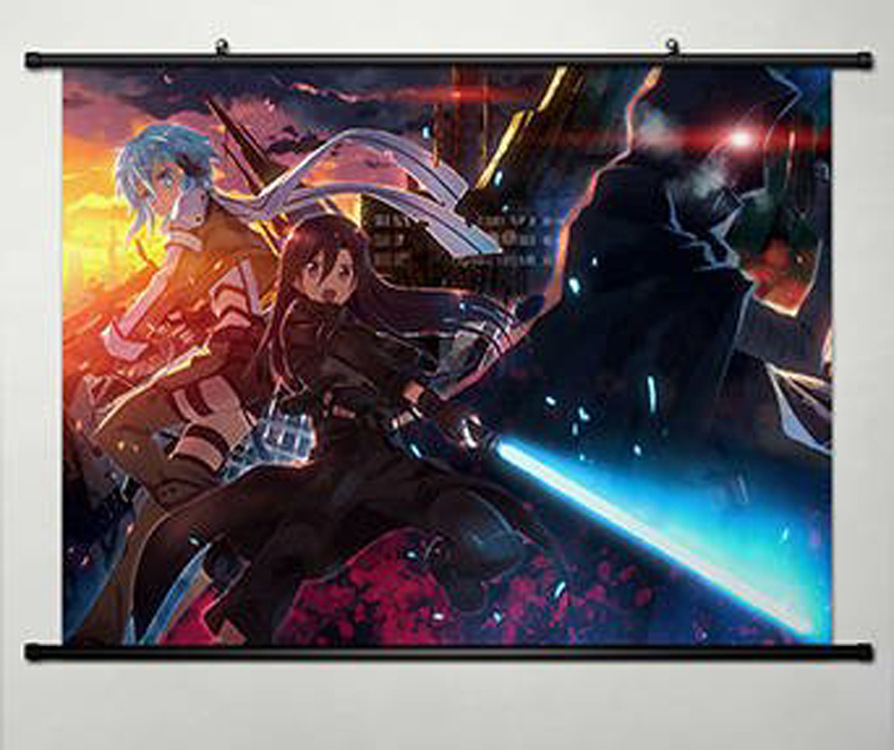 Sword art online anime wallscroll 60*45cm