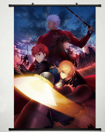 Fate anime wallscroll 60*90cm