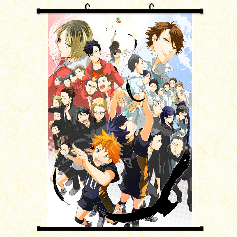 Haikyuu anime wallscroll 60*90cm