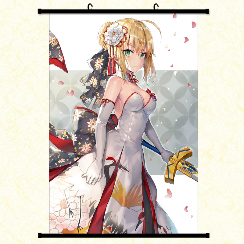 Fate anime wallscroll 60*90cm