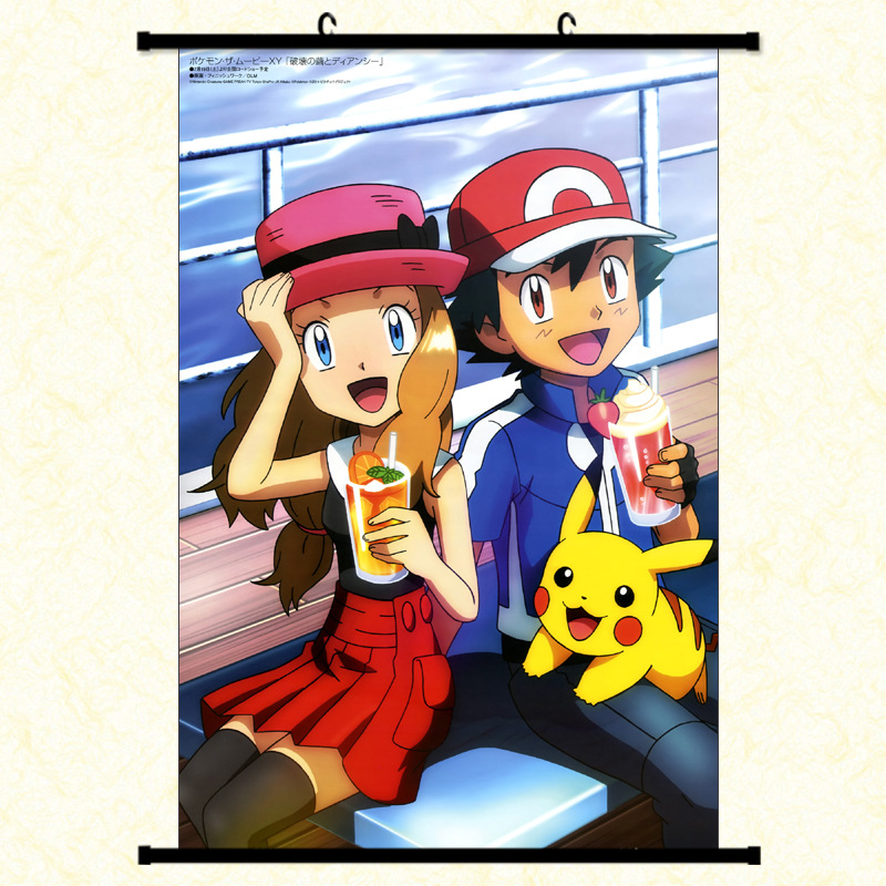 Pokemon anime wallscroll 60*90cm