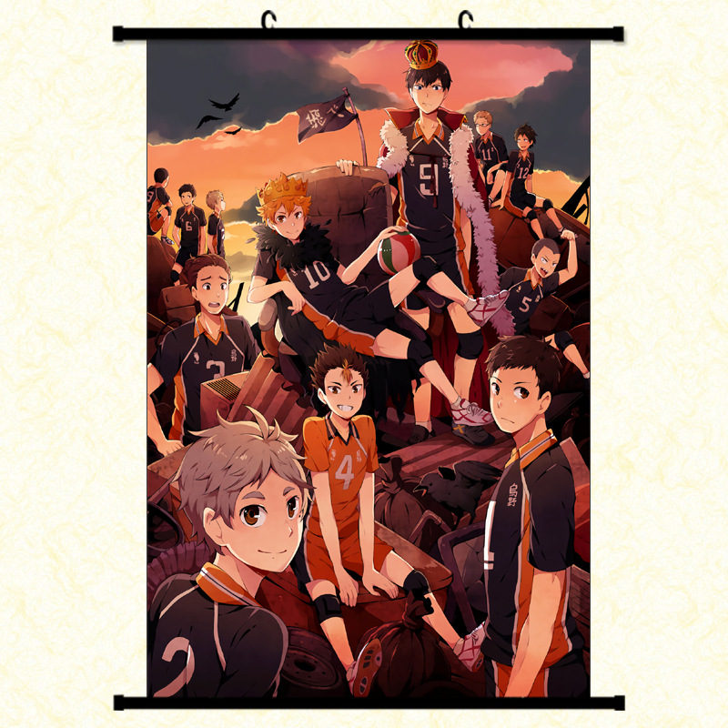 Haikyuu anime wallscroll 60*90cm