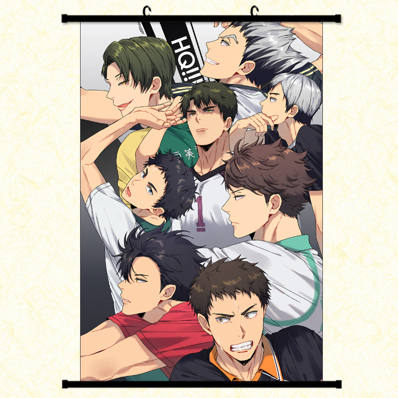 Haikyuu anime wallscroll 60*90cm