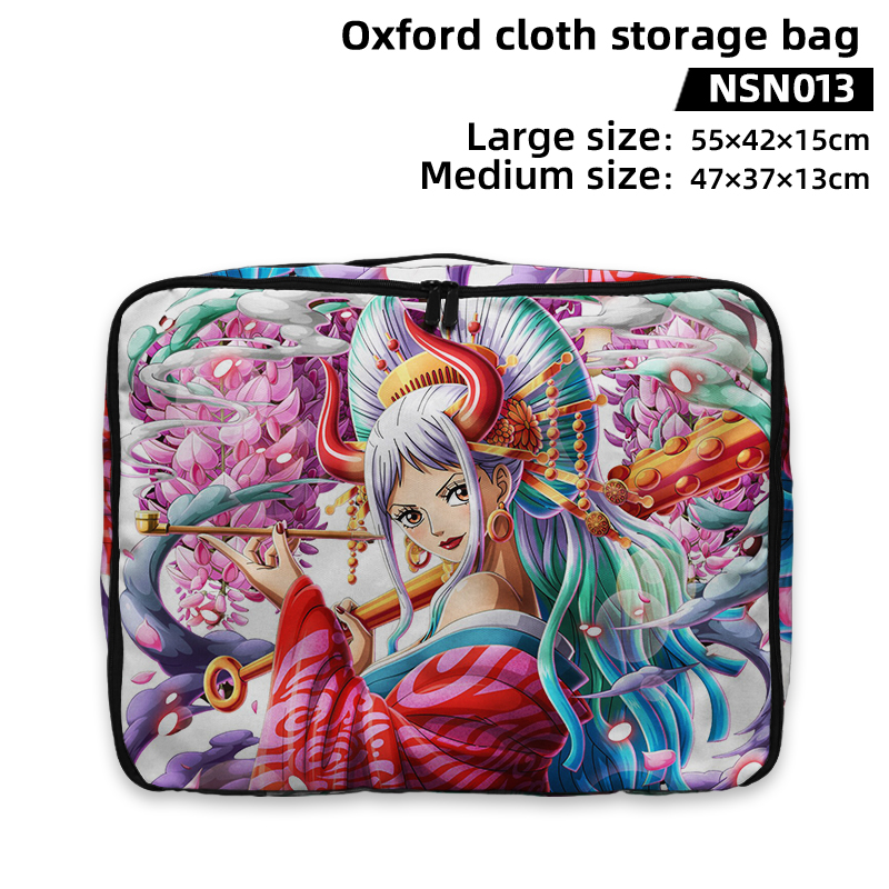 One Piece anime oxford cloth storage bag 55*42*15cm