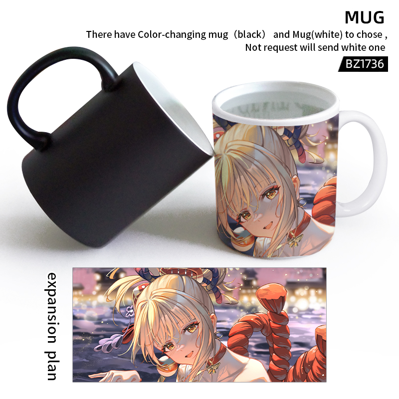 Genshin Impact anime mug