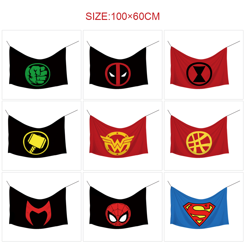 Avengers anime flag