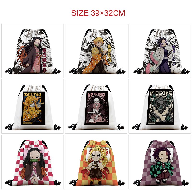 Demon slayer kimets anime bag