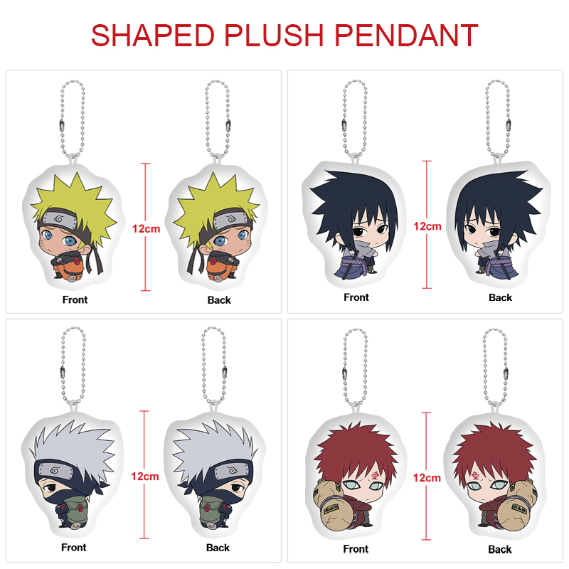 Naruto anime plush doll 12cm 5 pcs a set