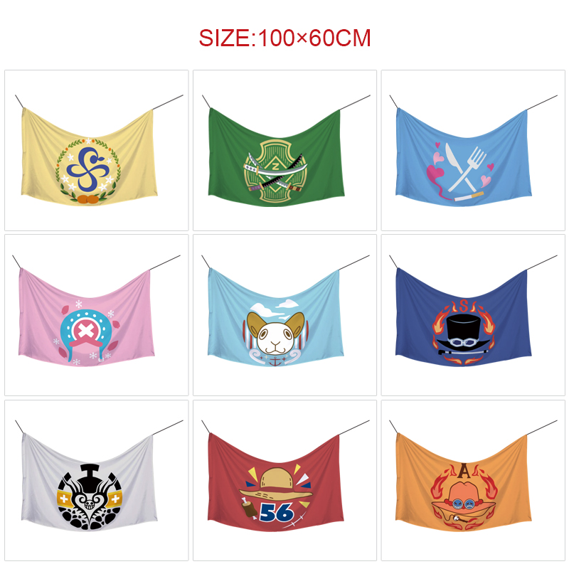 One Piece anime flag