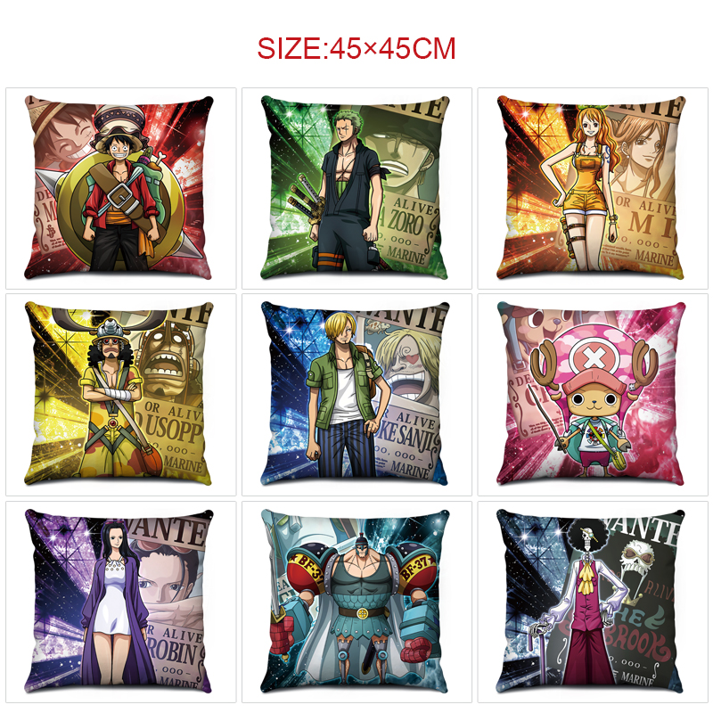 One Piece anime cushion 45*45cm