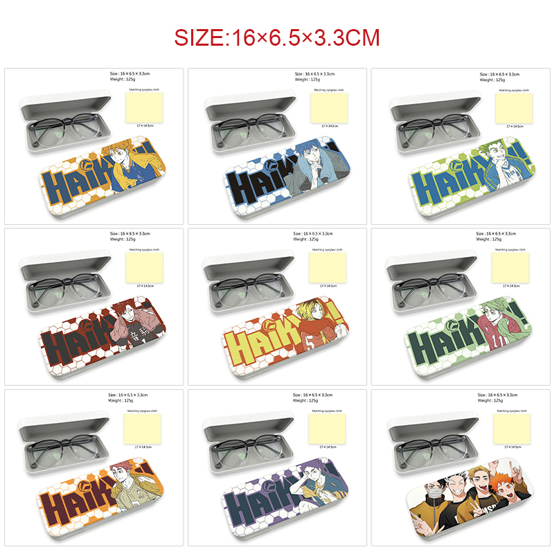 Haikyuu anime glasses case