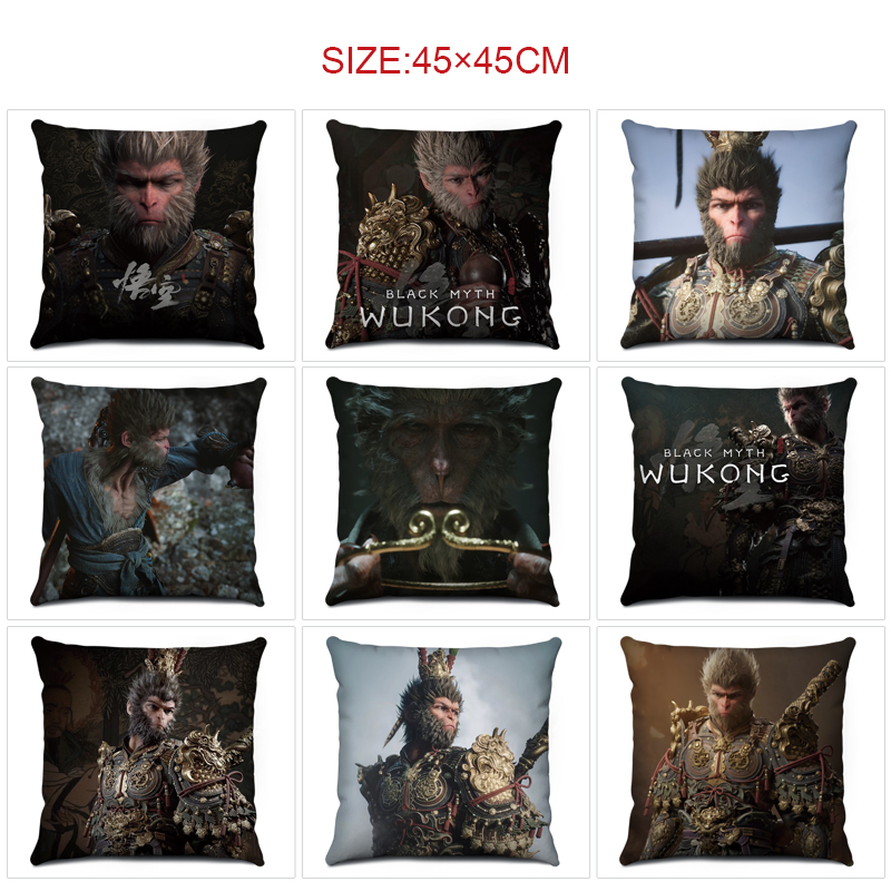 Black Myth: Wukong anime cushion 45*45cm