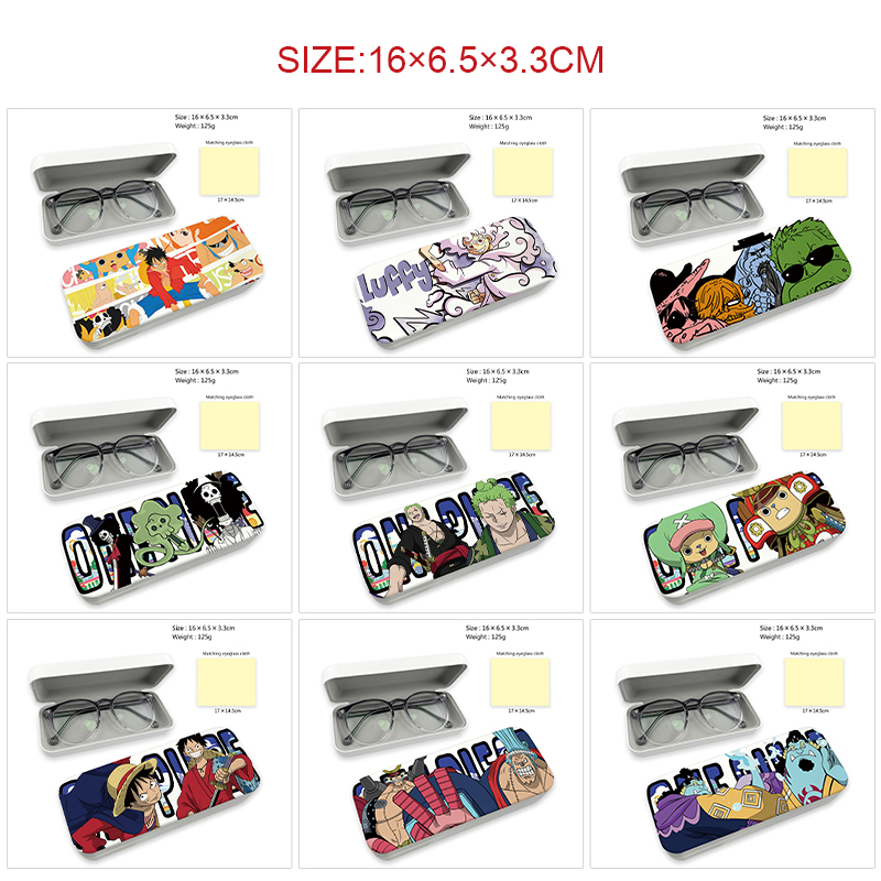 One Piece anime glasses case