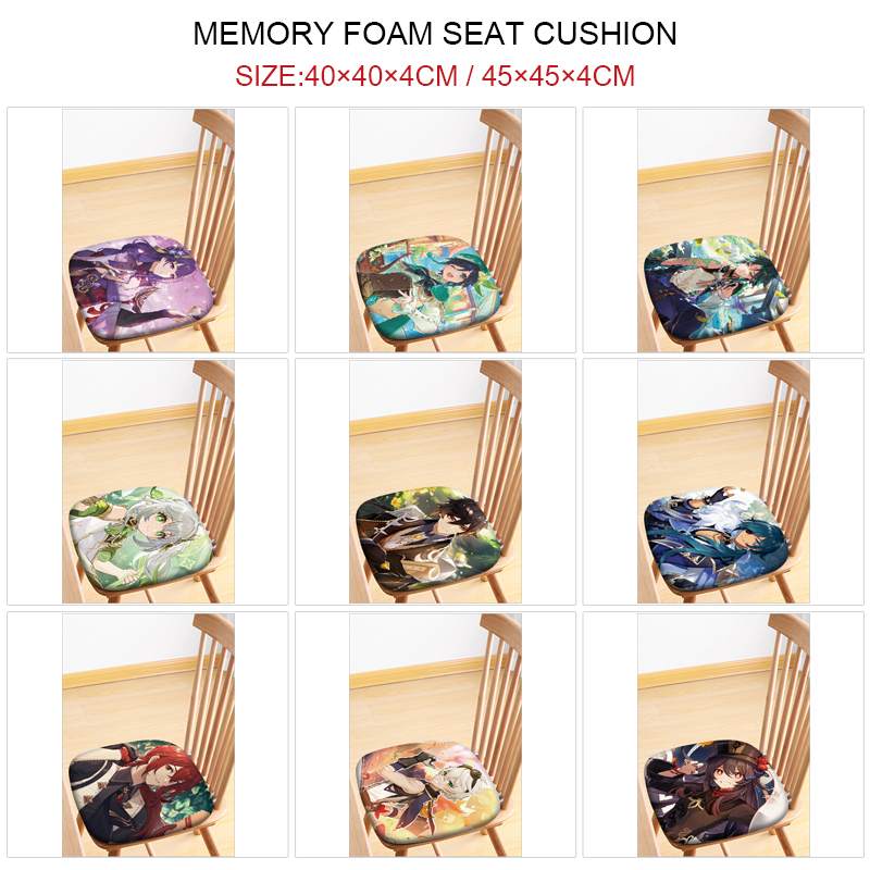 Genshin Impact anime seat cushion 45*45cm