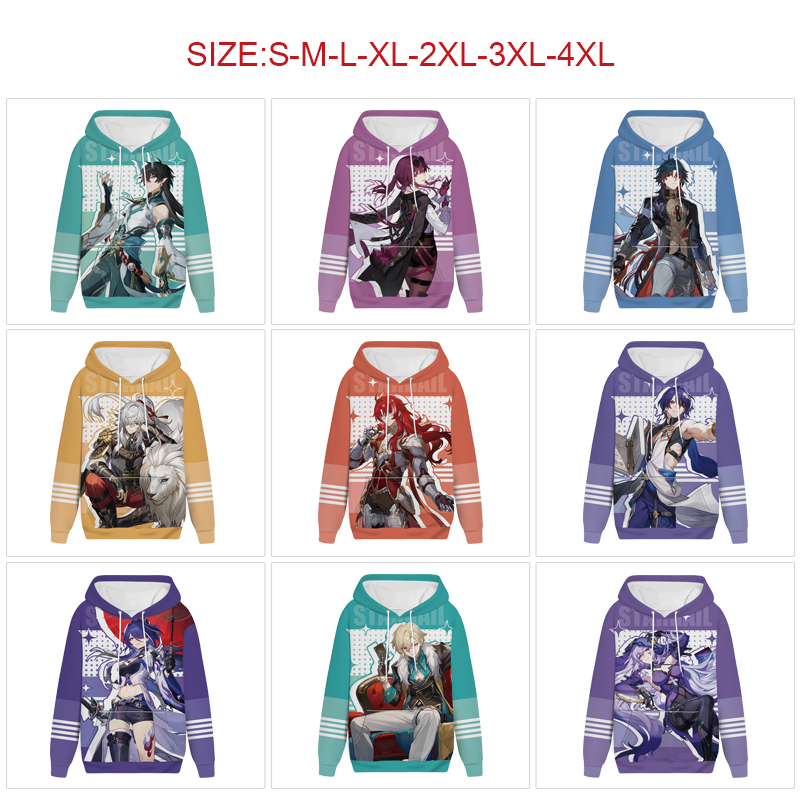 Honkai: Star Rail anime hoodie