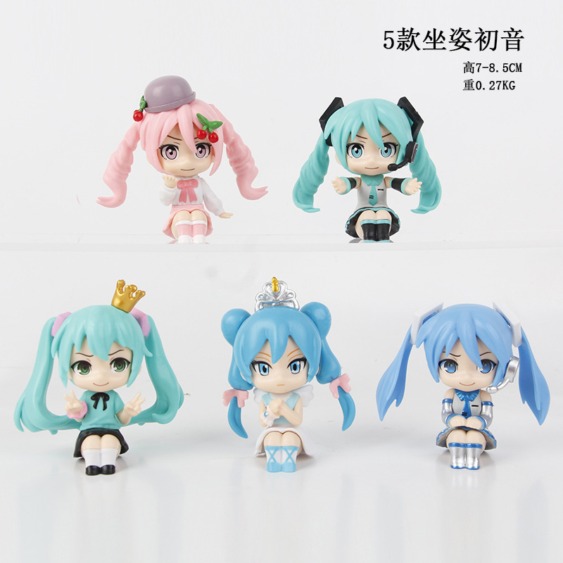 Hatsune Miku anime figure 7-8.5cm