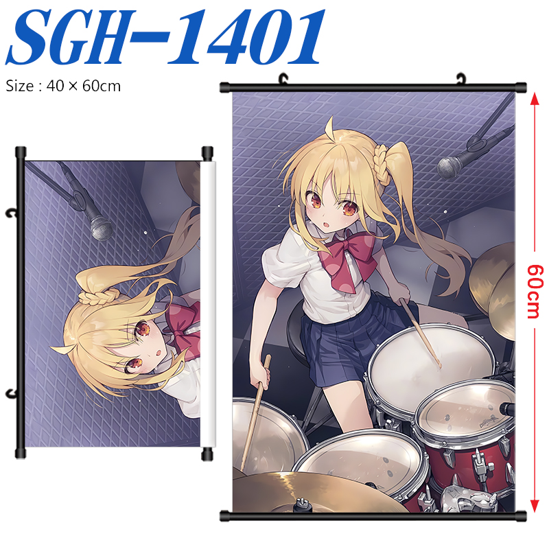 Bocchi the rock anime wallscroll 40*60cm