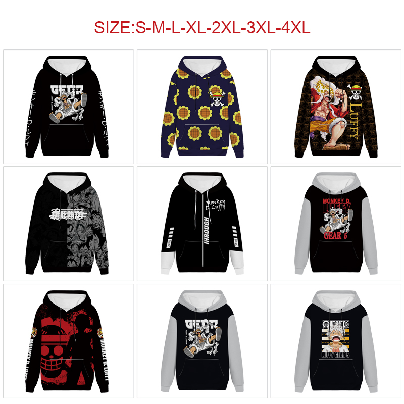 One Piece anime hoodie