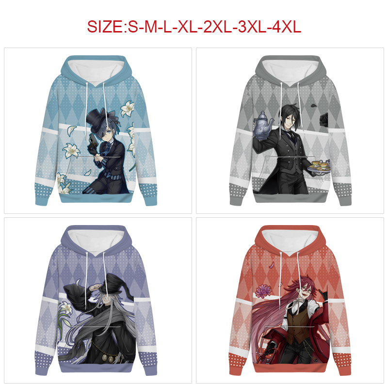 Kuroshitsuji anime hoodie