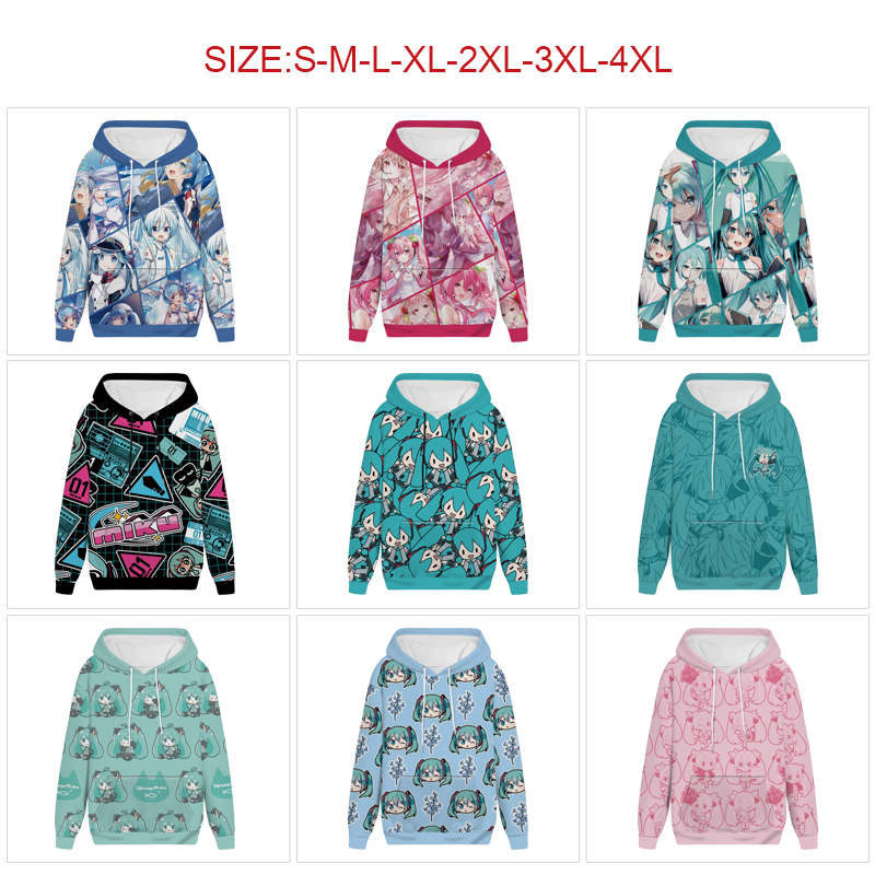 Hatsune Miku anime hoodie