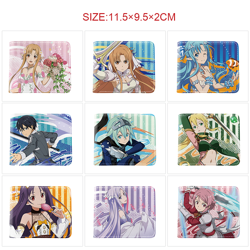 Sword art online anime wallet