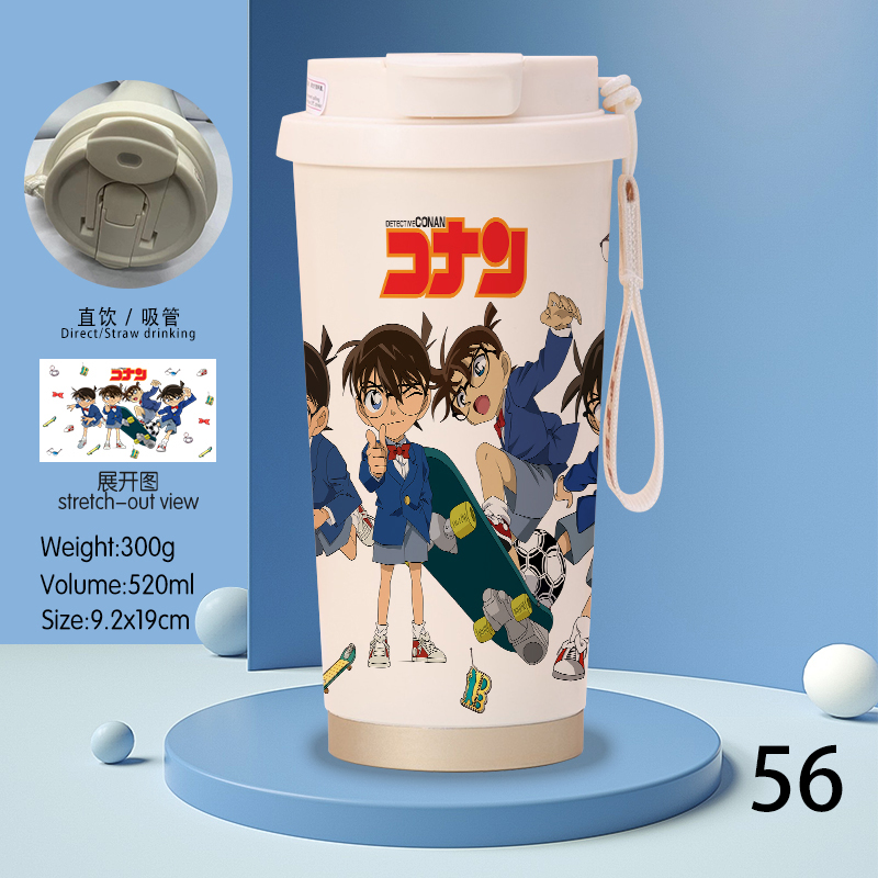 Detective Conan anime stainless steel cup