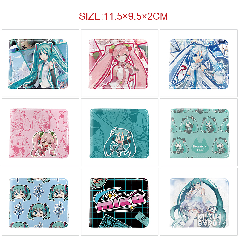 Hatsune Miku anime wallet