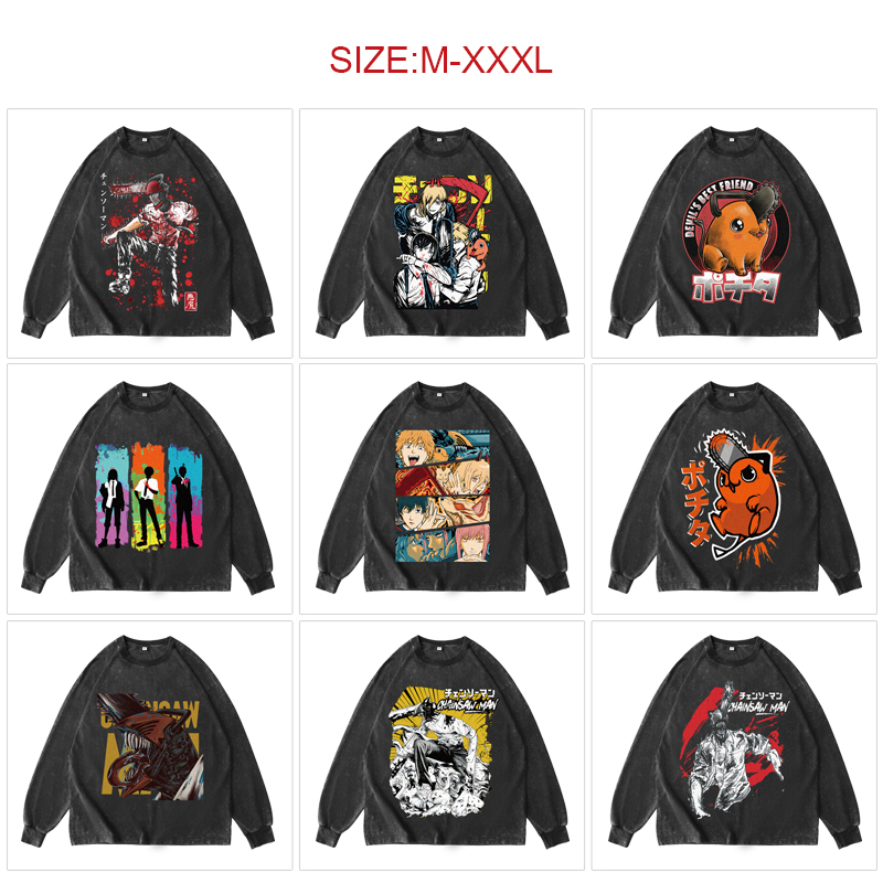 chainsaw man anime hoodie