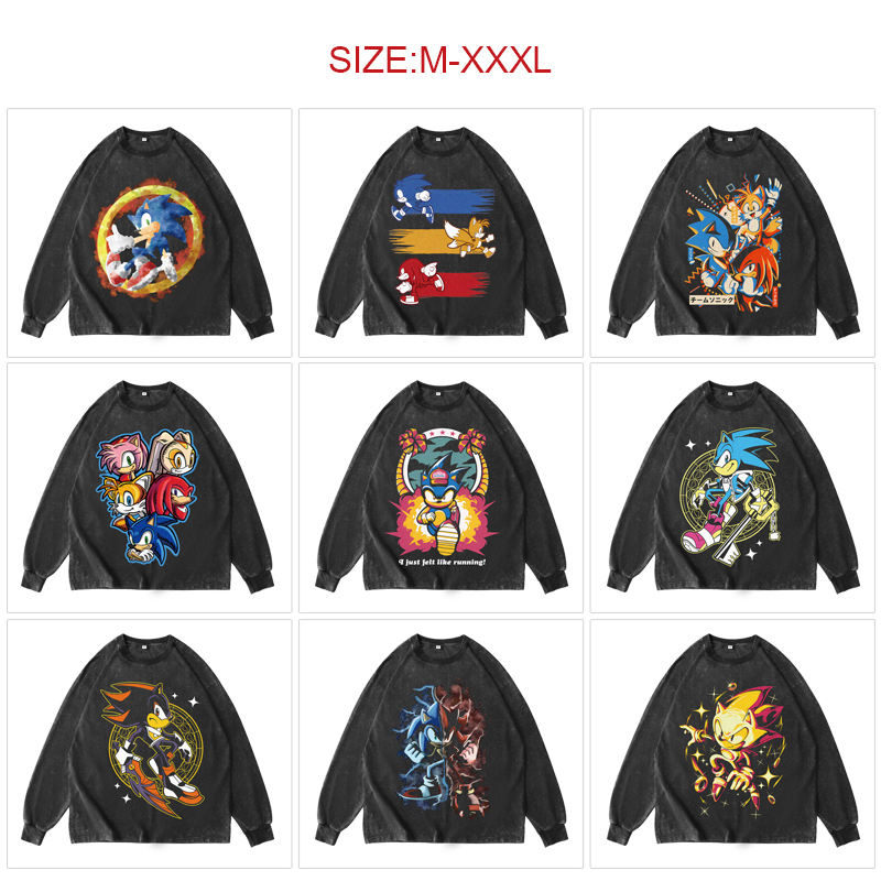 Sonic anime hoodie