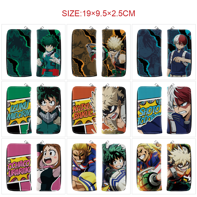 My Hero Academia anime wallet