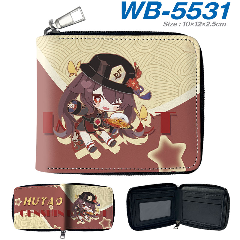 Genshin Impact anime wallet