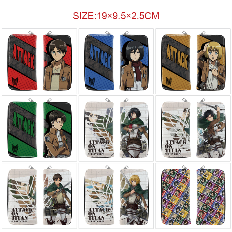 Attack on Titan anime wallet