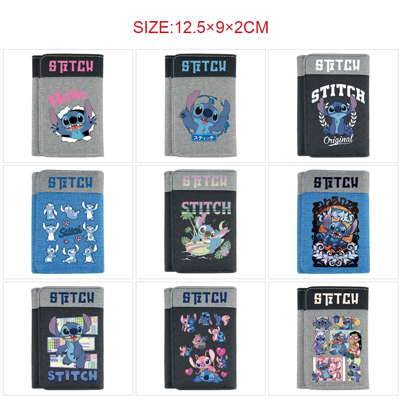 stitch anime wallet