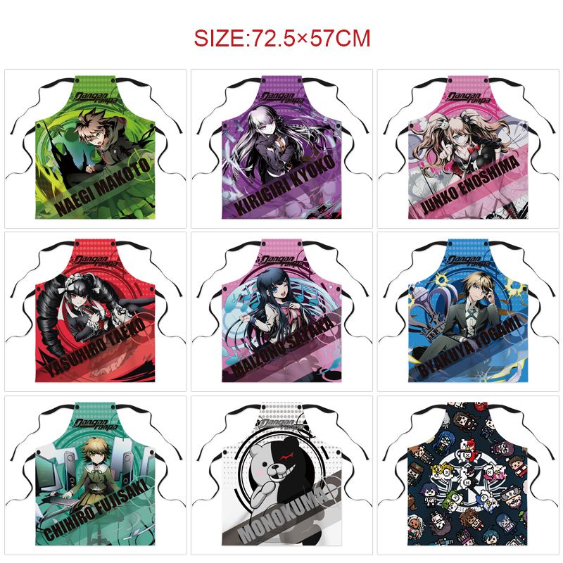 Danganronpa anime waterproof apron