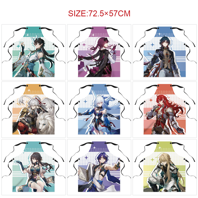 Honkai: Star Rail anime waterproof apron