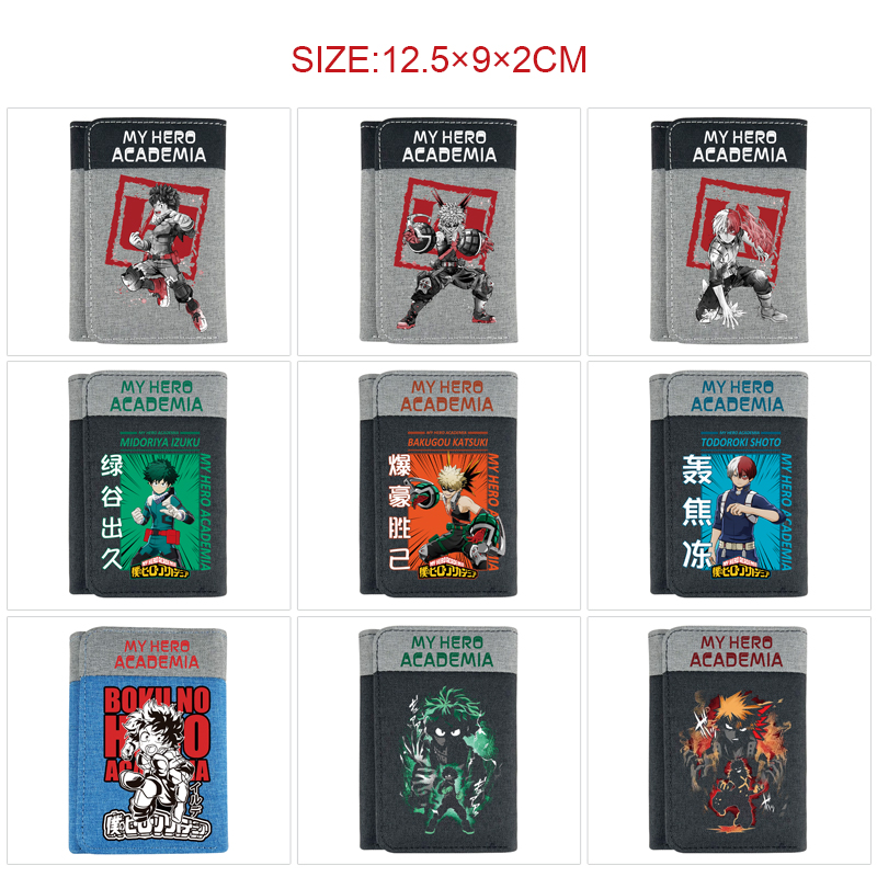 My Hero Academia anime wallet