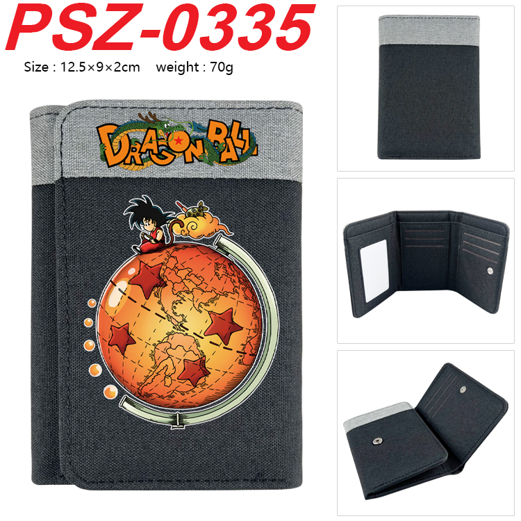 Dragon ball anime wallet