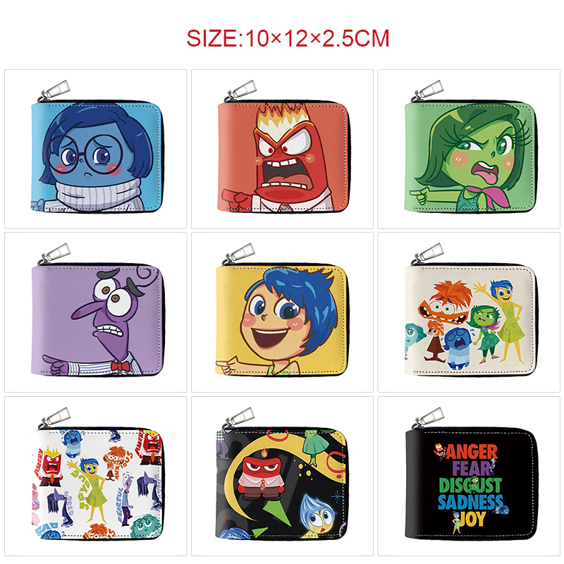 Inside out anime wallet