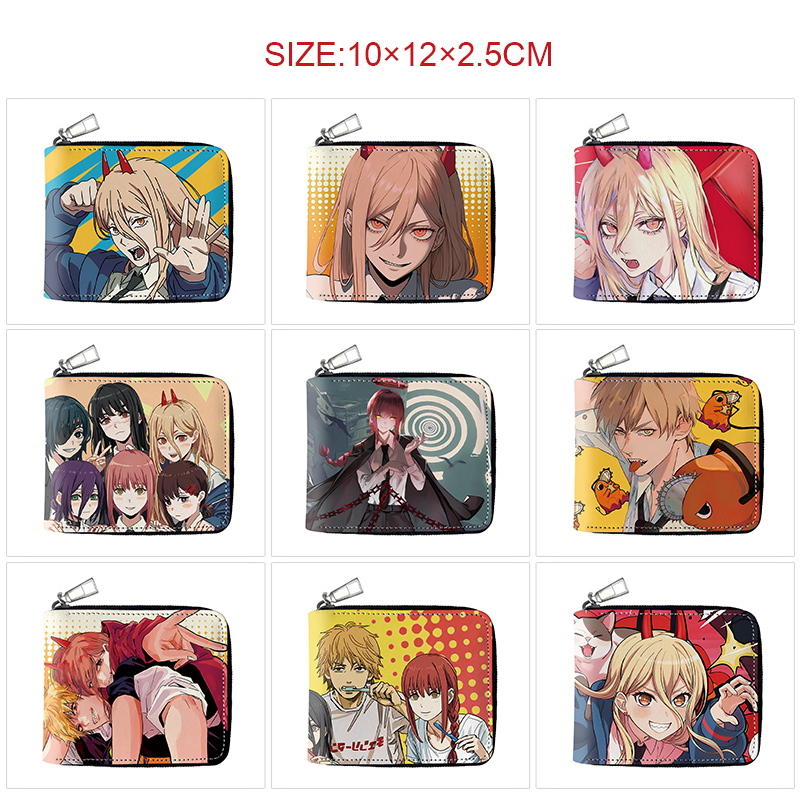 chainsaw man anime wallet