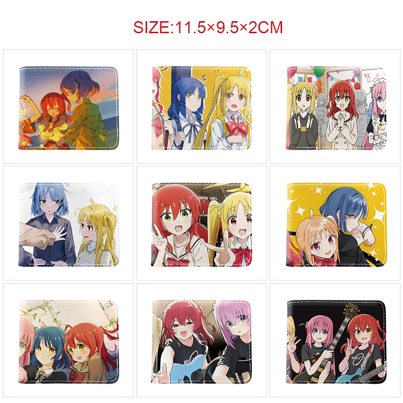 Bocchi the rock anime wallet