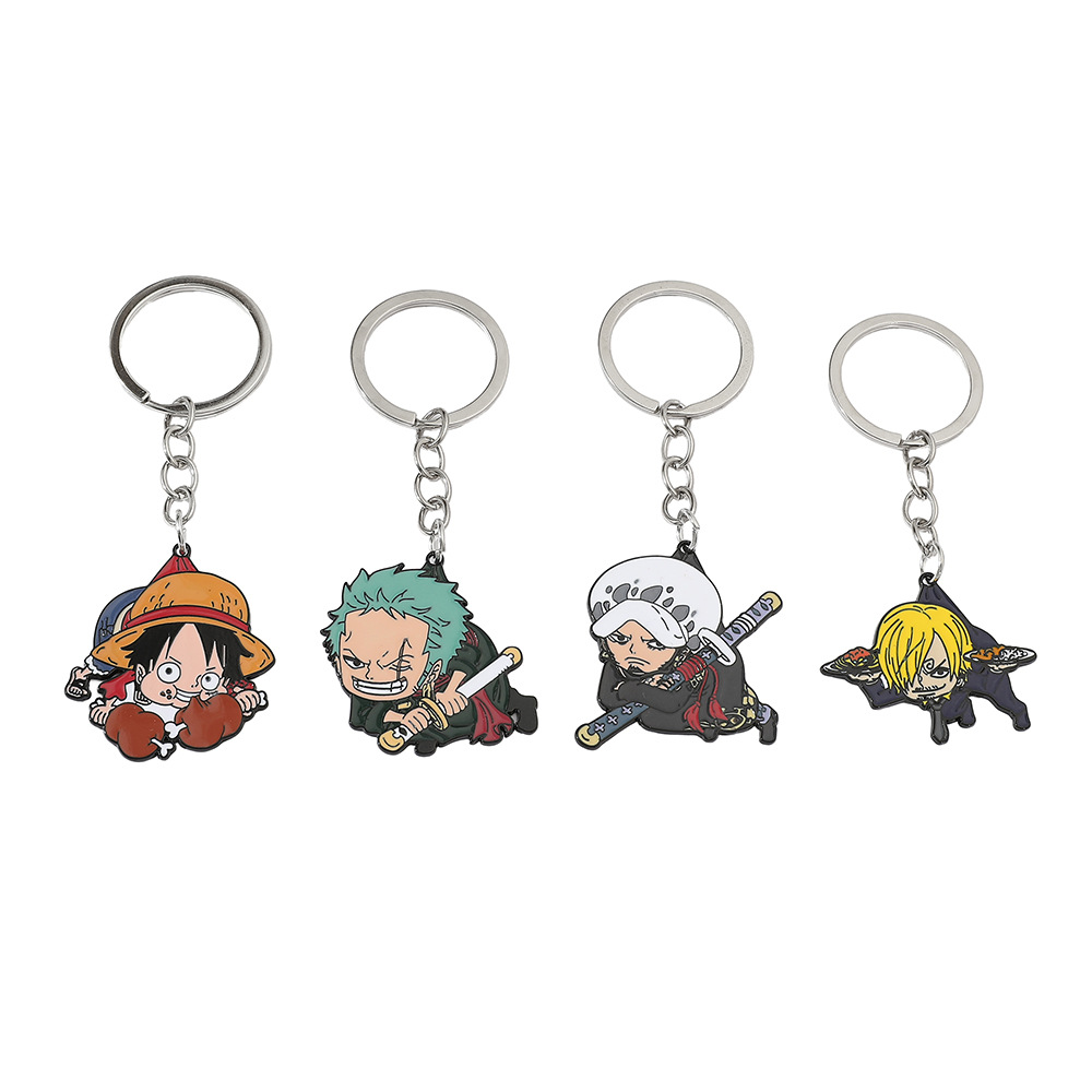 One Piece anime keychain