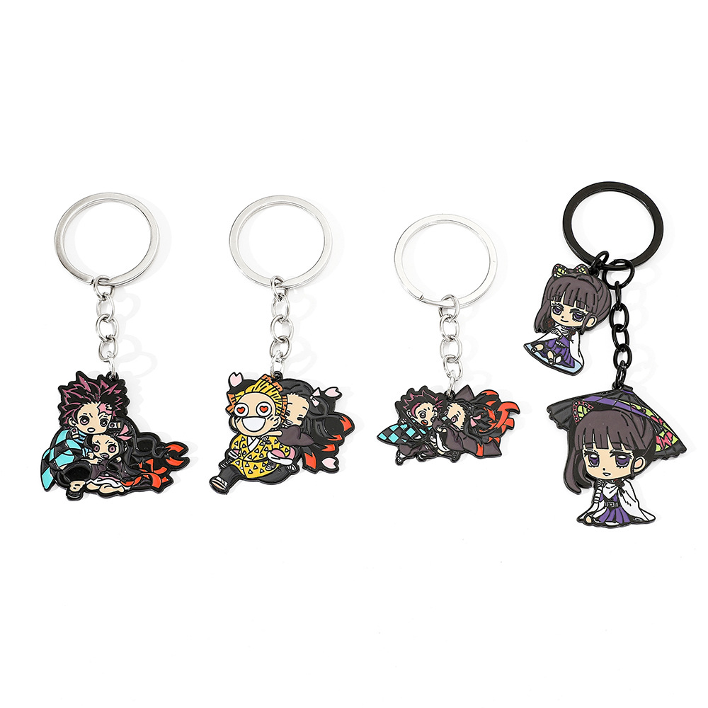 Demon slayer kimets anime keychain