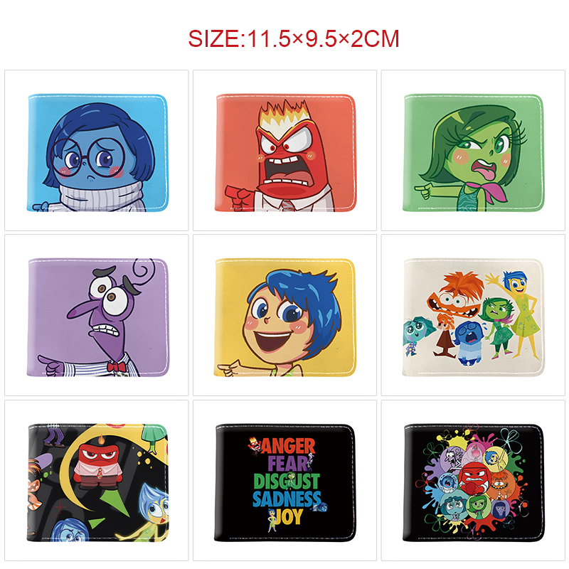 Inside out anime wallet