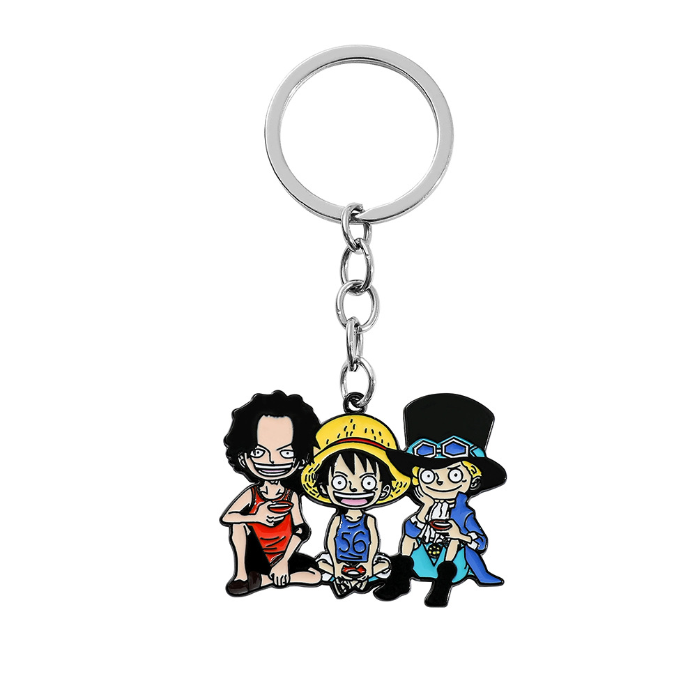 One Piece anime keychain