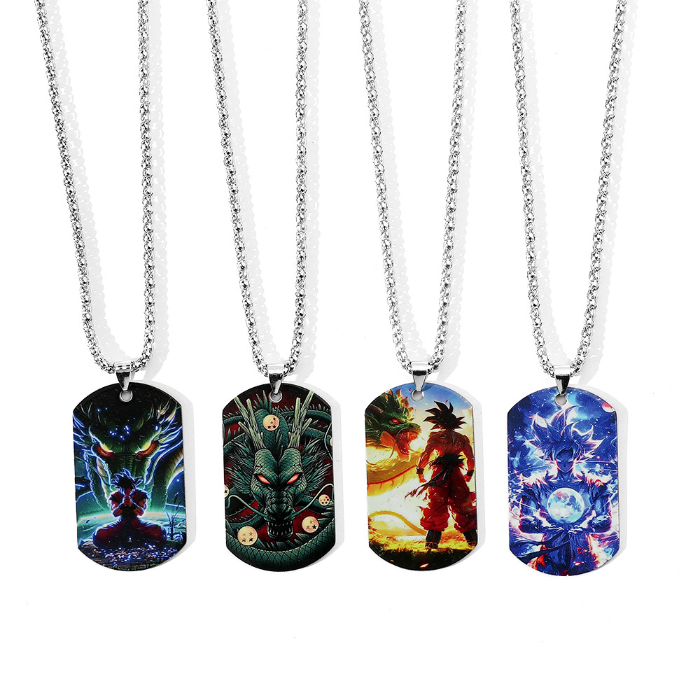 Dragon ball anime necklace