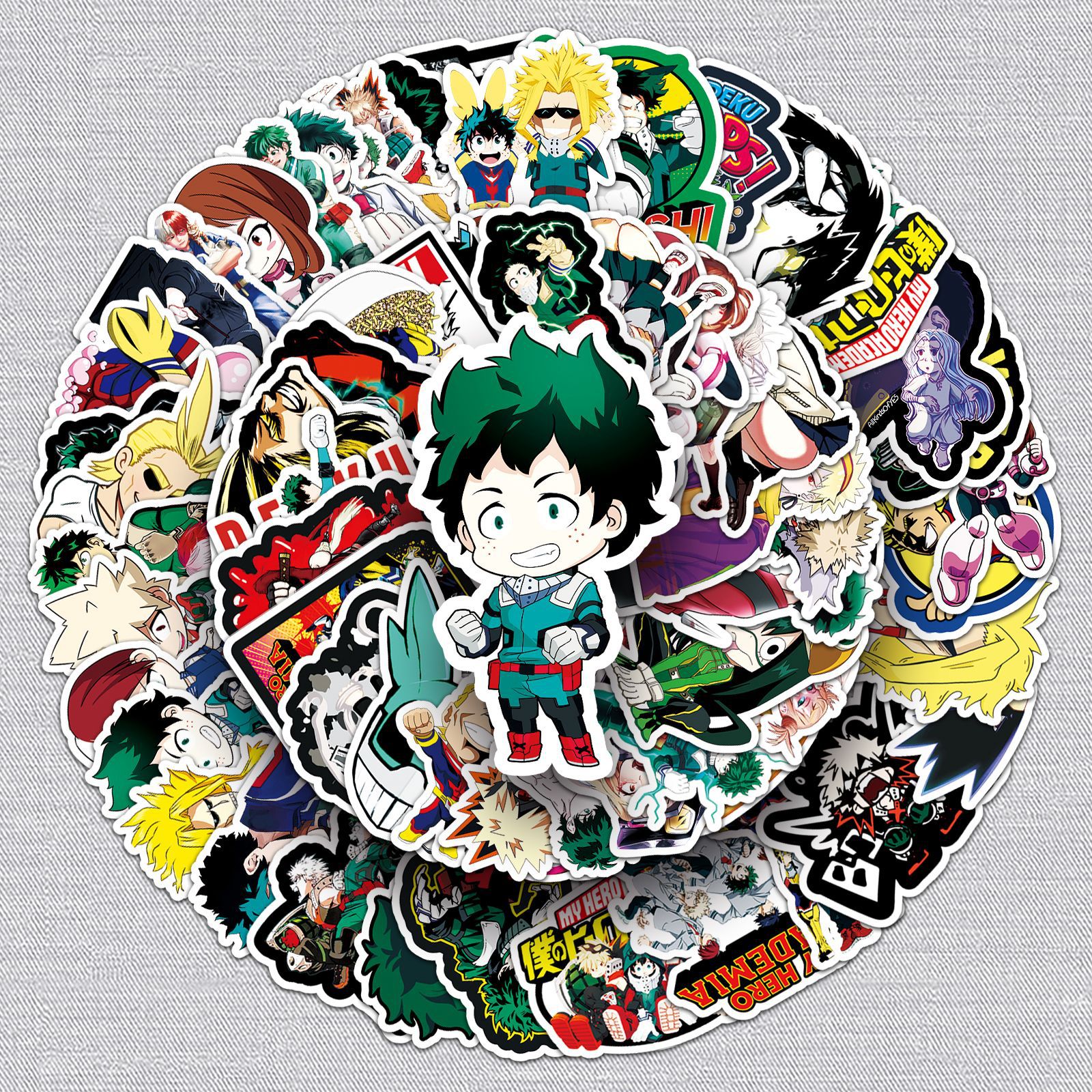 My Hero Academia anime waterproof stickers (106pcs a set)