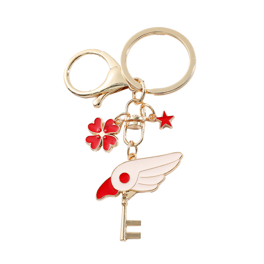 card captor sakura anime keychain