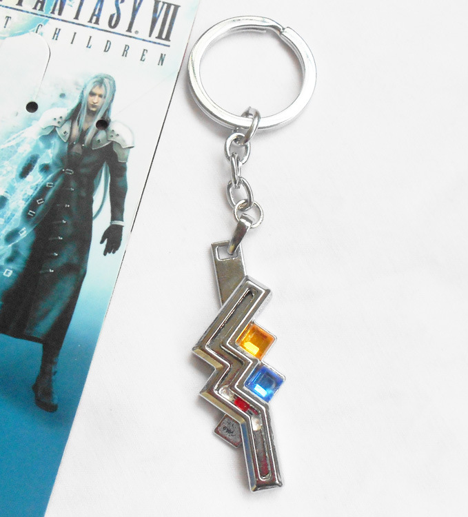 final fantasy anime keychain