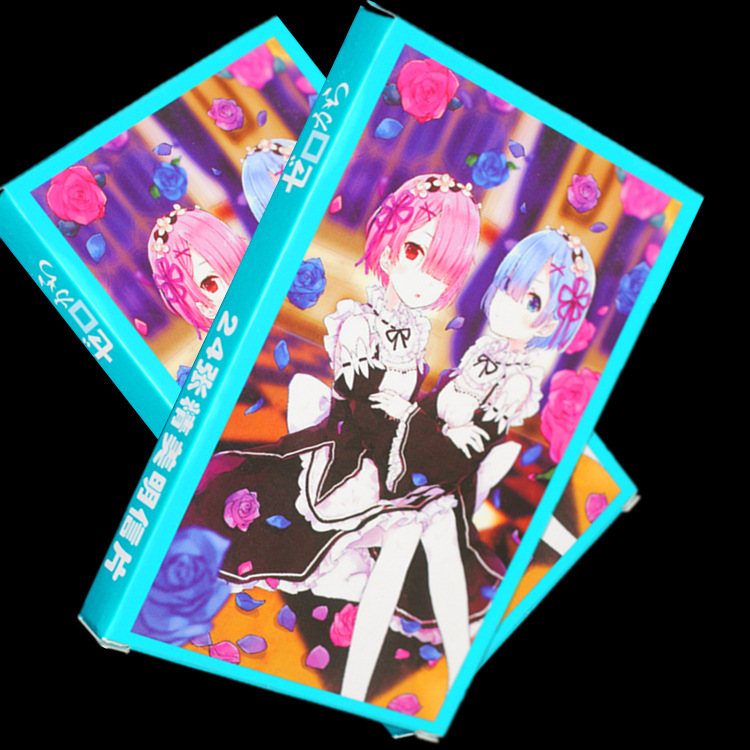 Re Zero Kara Hajimeru Isekai Seikatsu anime postcard